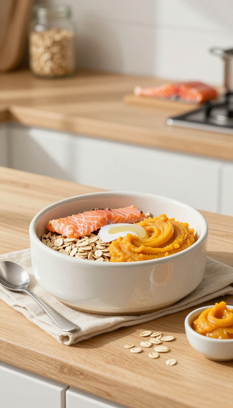 4. Salmon and Oatmeal Delight