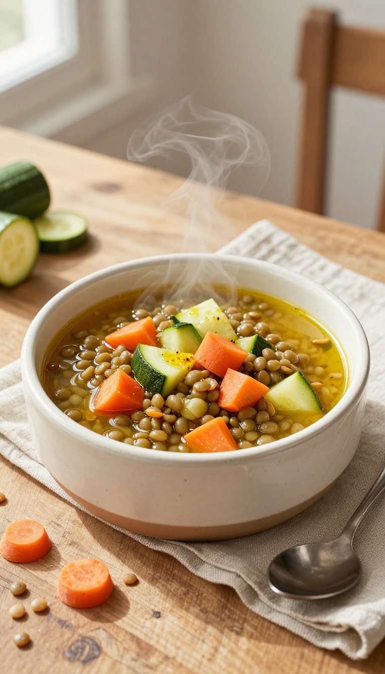 6. Lentil and Vegetable Stew