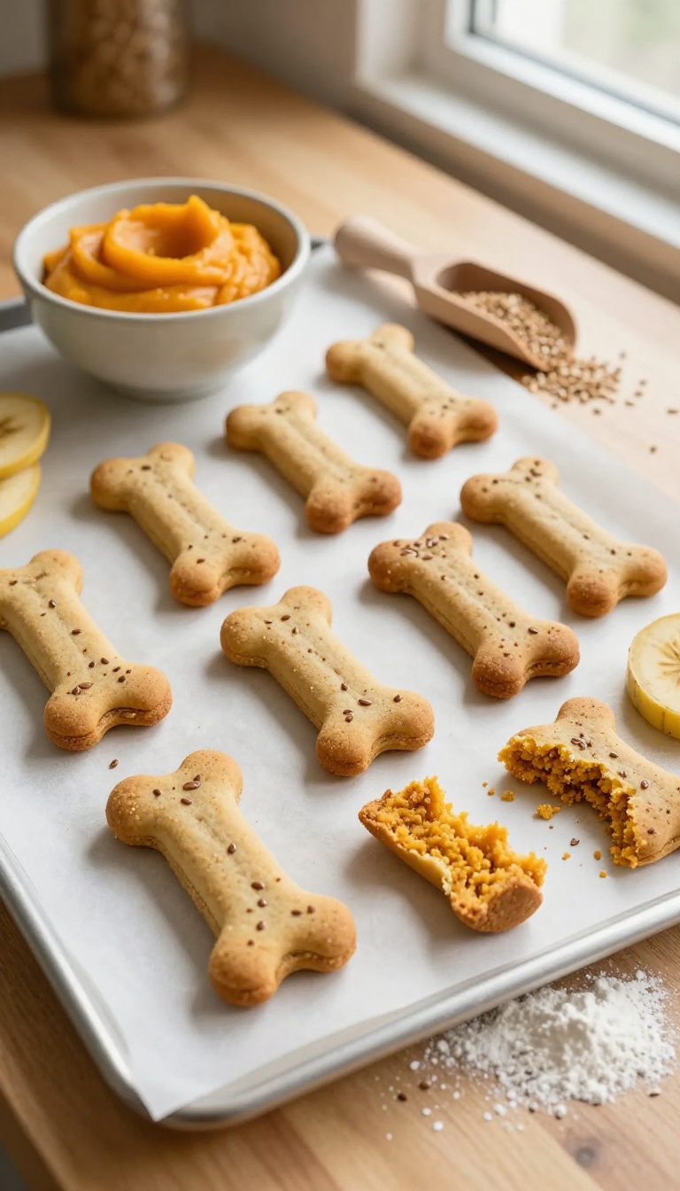 9. Pumpkin Banana and Flaxseed Cookies