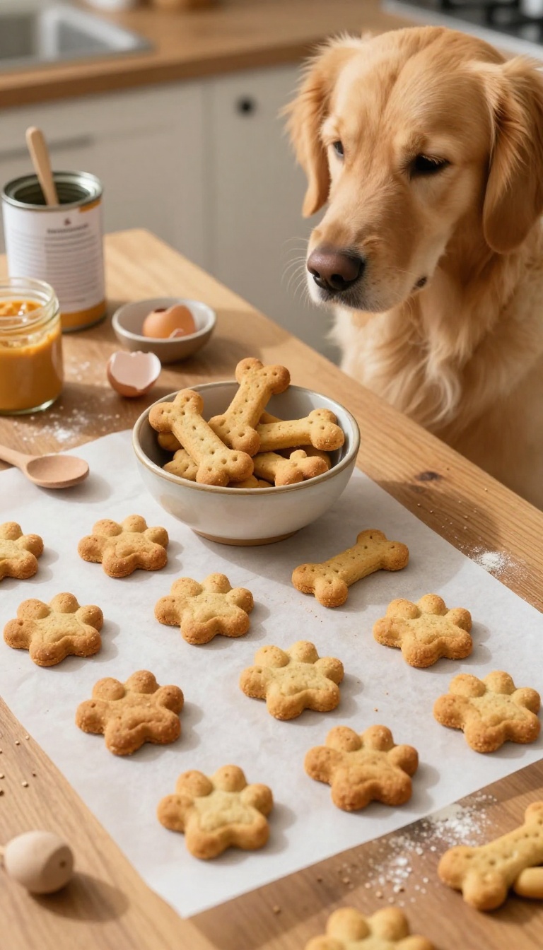 1. Peanut Butter Pumpkin Biscuits