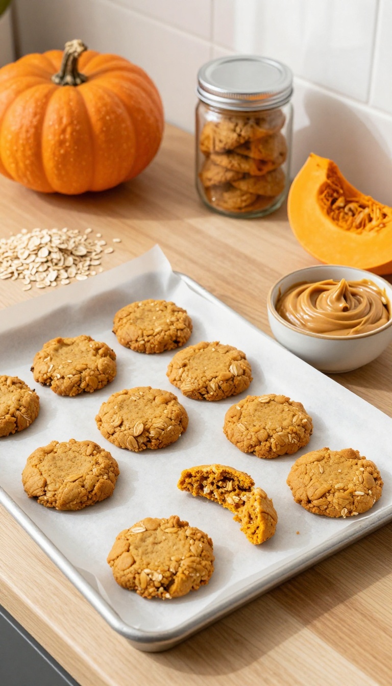 2. Pumpkin & Oatmeal Cookies