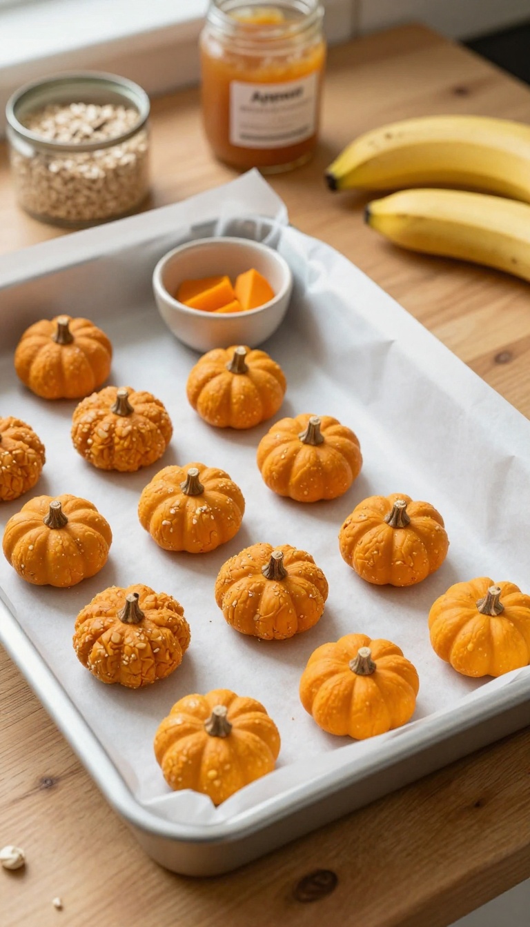 8. Pumpkin and Oat Bites