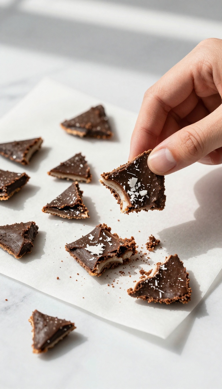 9. Coconut & Carob Frozen Bark
