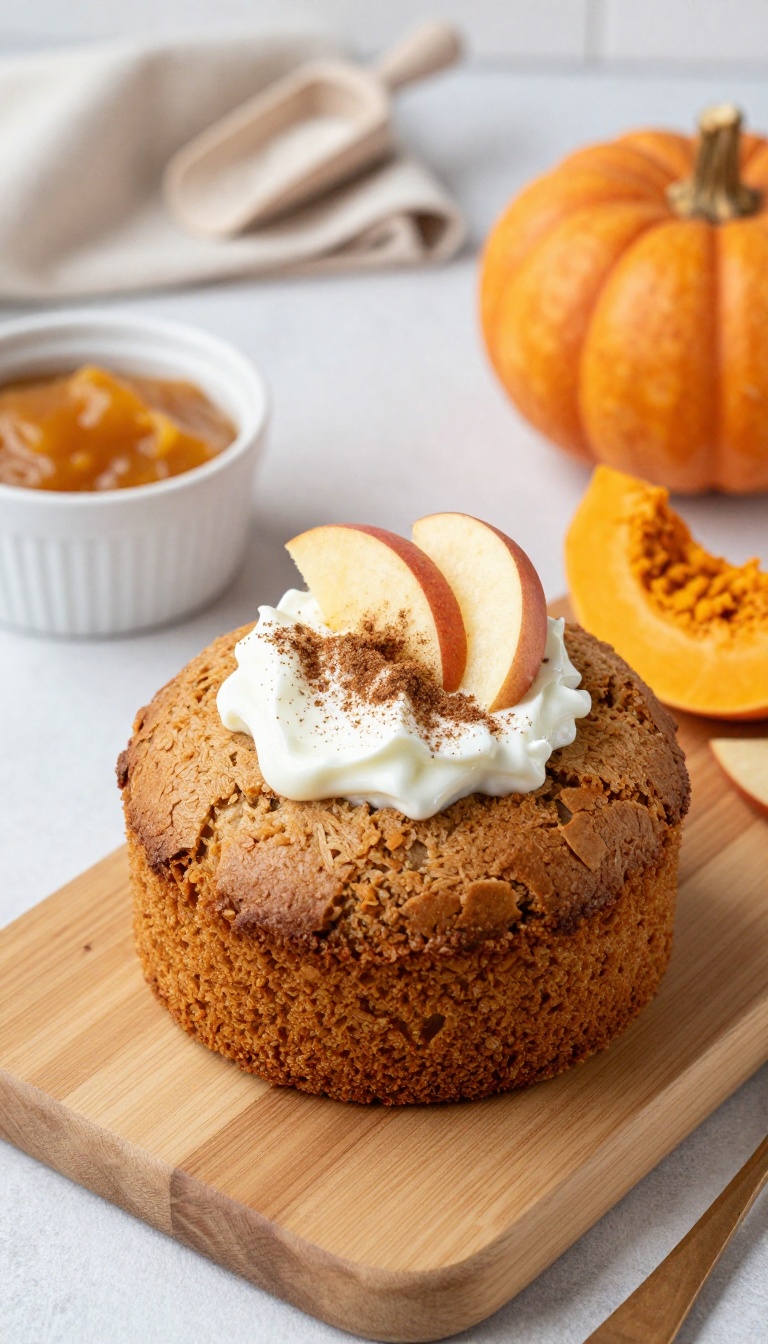 2. Pumpkin & Apple Spice Cake