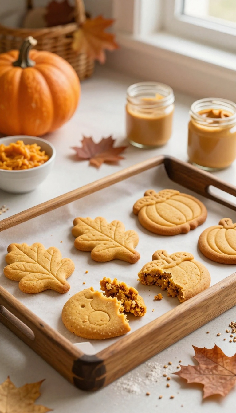 1. Pumpkin Peanut Butter Biscuits