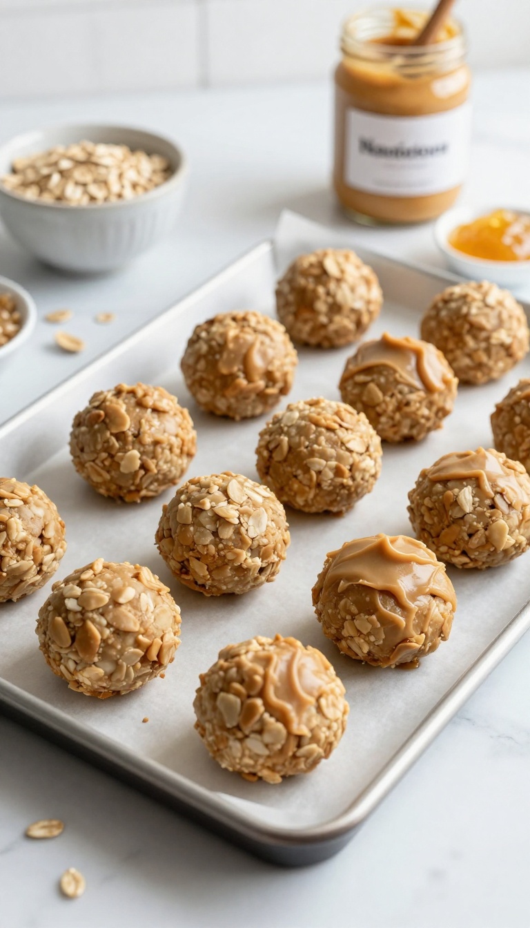 3. No-Bake Peanut Butter Oat Bites