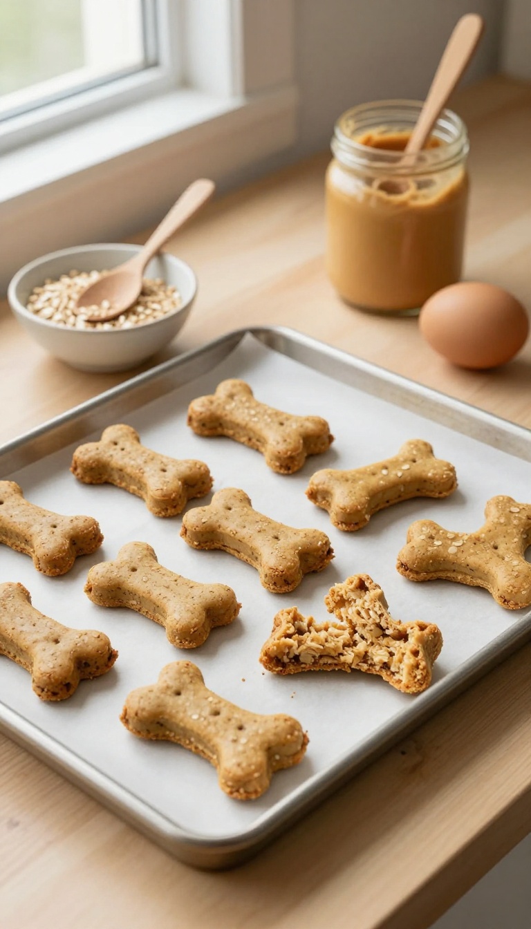 1. Peanut Butter & Oat Crunchies