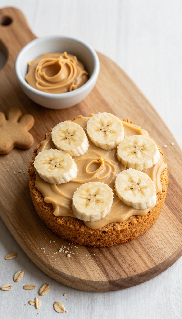 1. Peanut Butter & Banana Pupcake