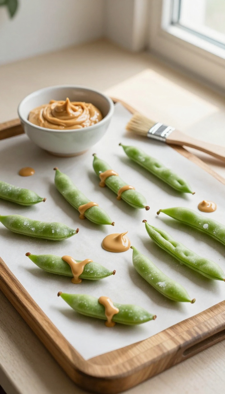 9. Green Bean & Peanut Butter Crunchies