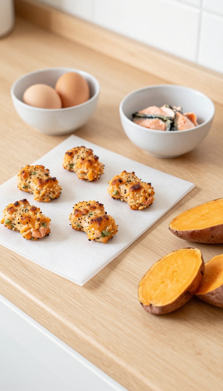9. Salmon & Sweet Potato Patties