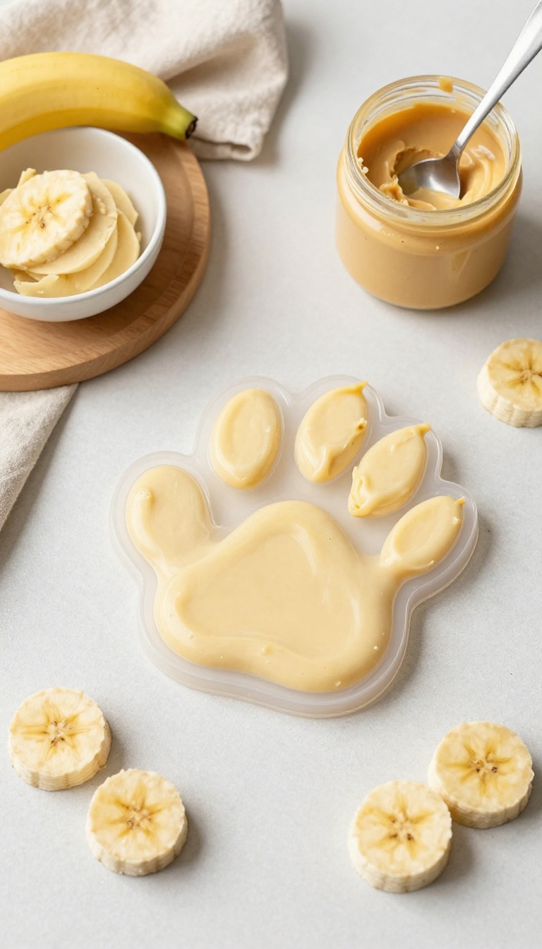 1. Peanut Butter & Banana Frozen Bites