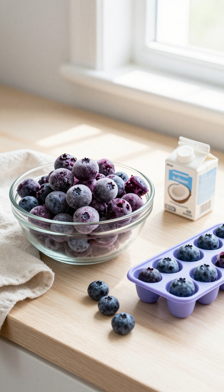 5. Blueberry & Coconut Cubes