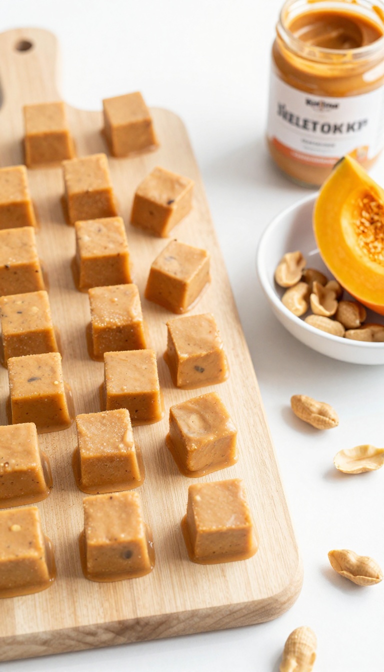 2. Frozen Peanut Butter Pumpkin Bites