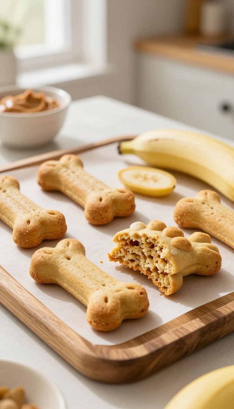 1. Peanut Butter & Banana Biscuits