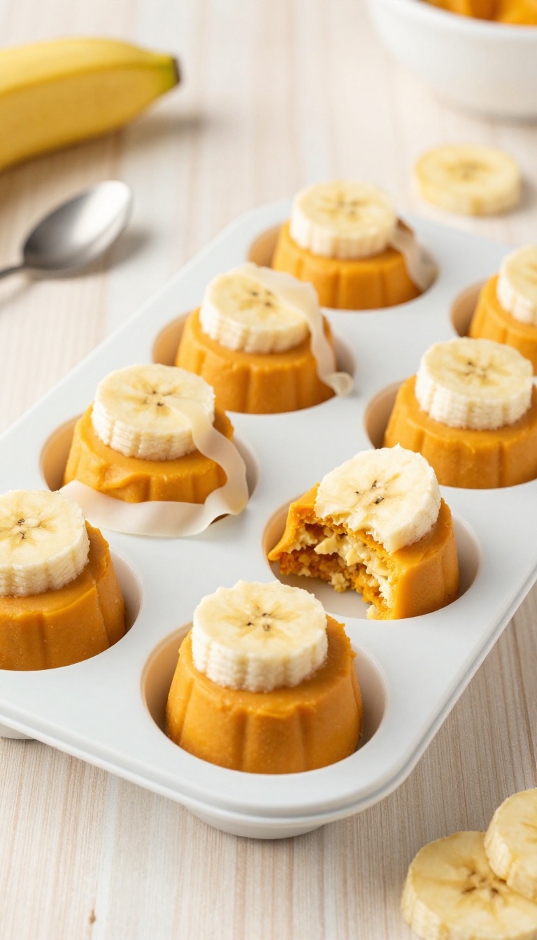 6. Pumpkin Yogurt Banana Layered Cups