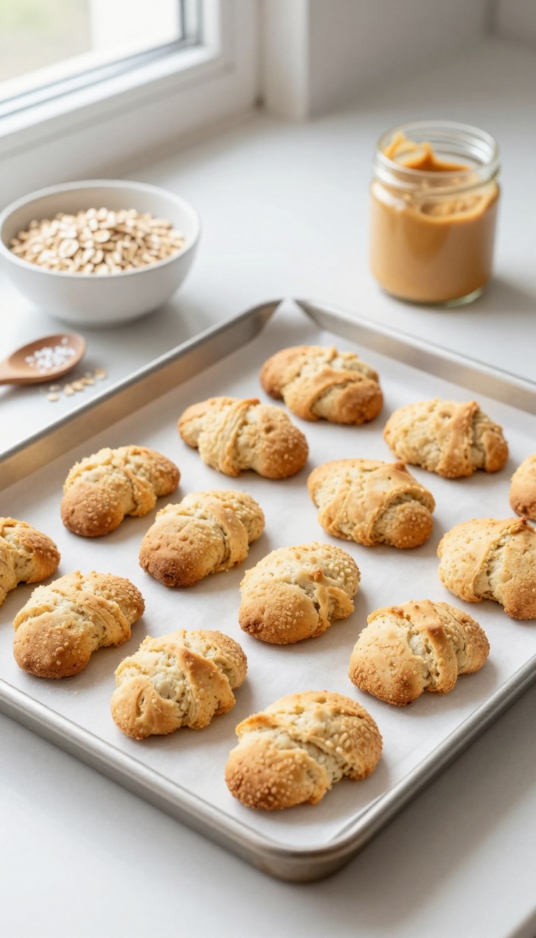 1. Classic Crunchy Sourdough Biscuits