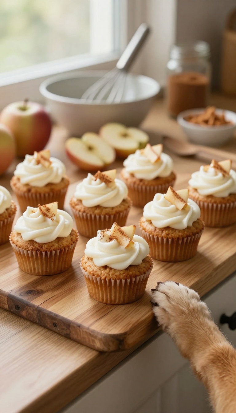 3. Apple Cinnamon Cupcakes