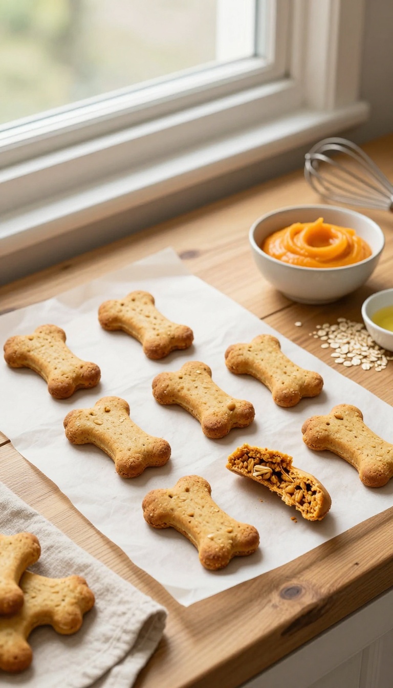 2. Baked Sweet Potato and Oat Biscuits