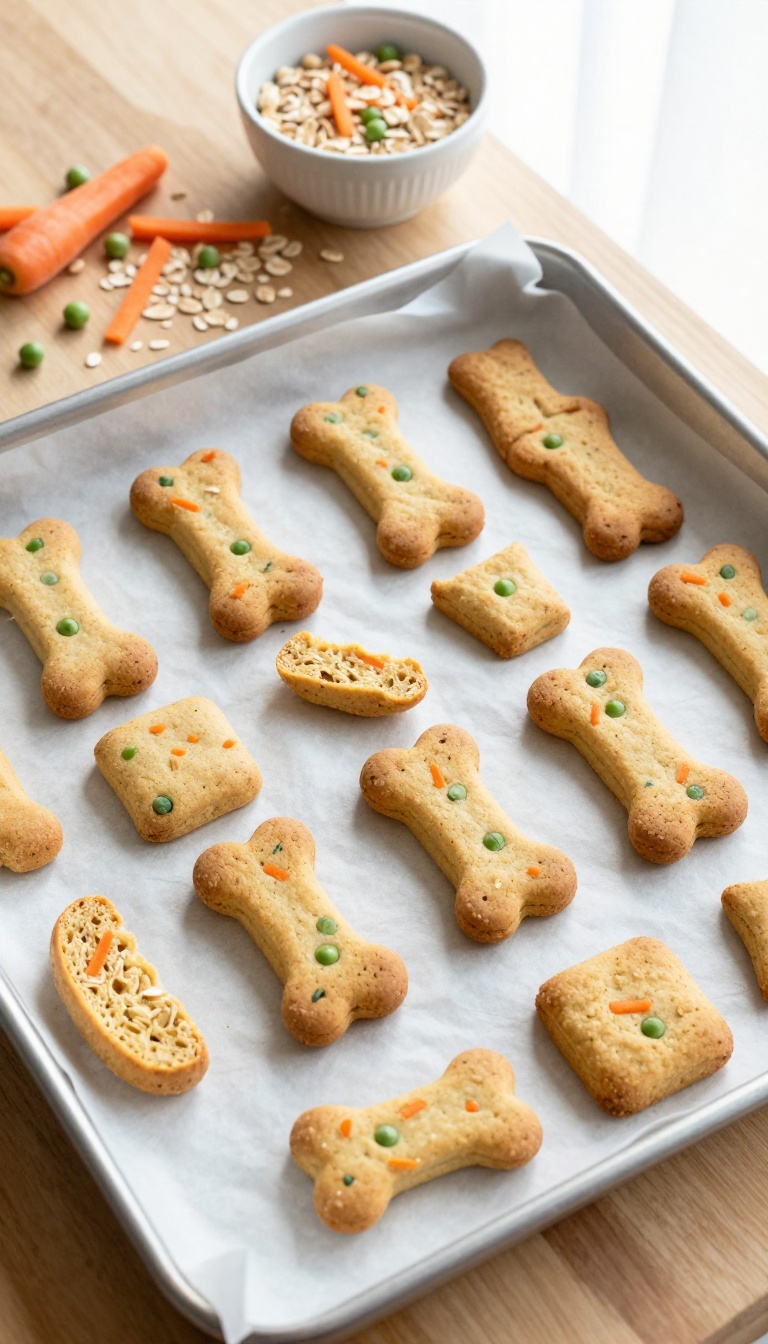 7. Carrot & Pea Sourdough Biscuits