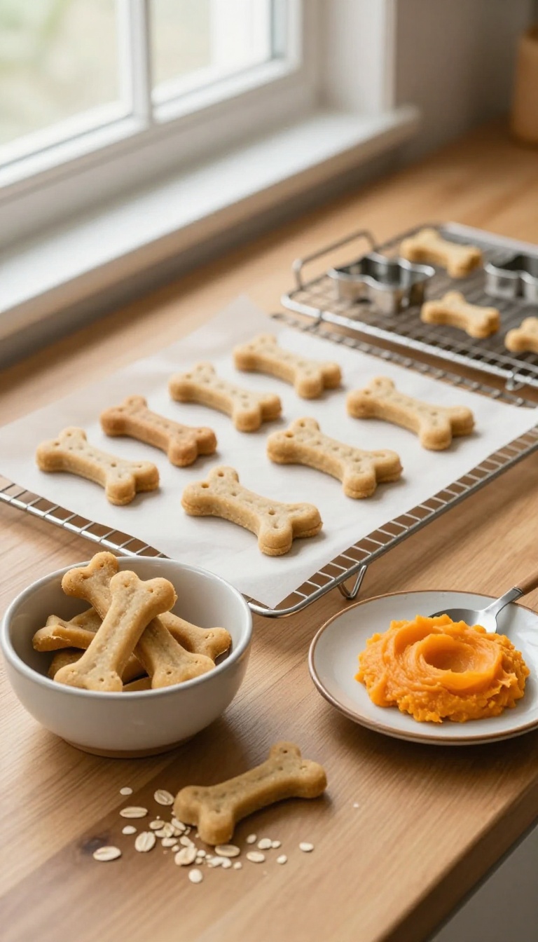 5. Sweet Potato & Oat Dog Chews