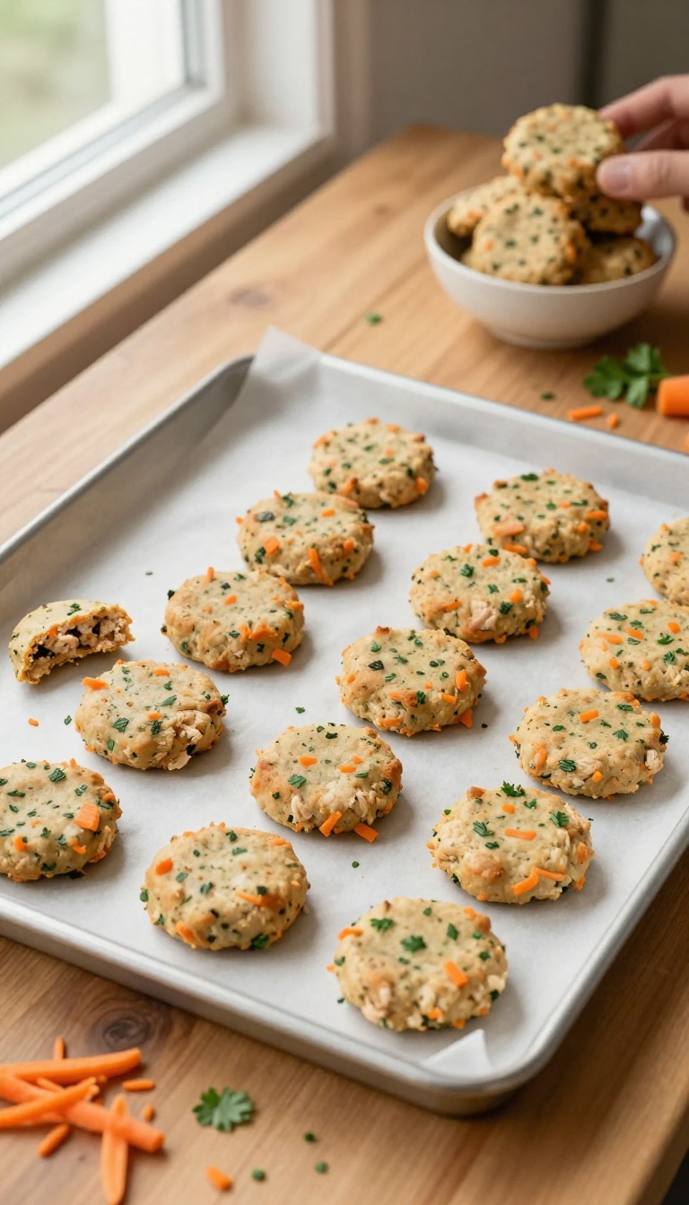 4. Chicken & Carrot Mini Patties