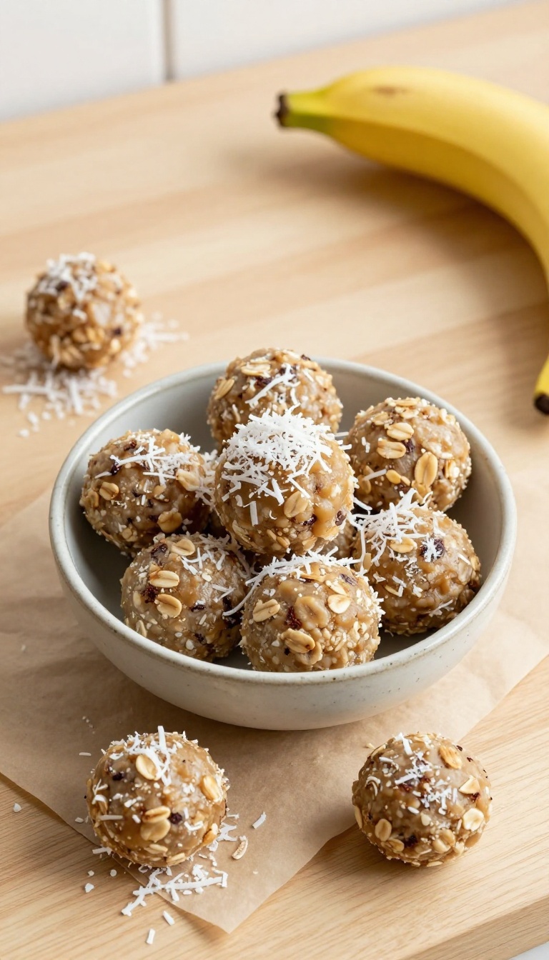 8. Banana Coconut Balls