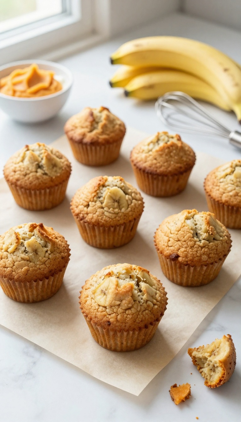 6. Banana Sweet Potato Muffin Tops