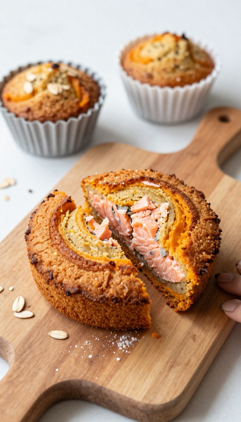 8. Salmon & Sweet Potato Cake