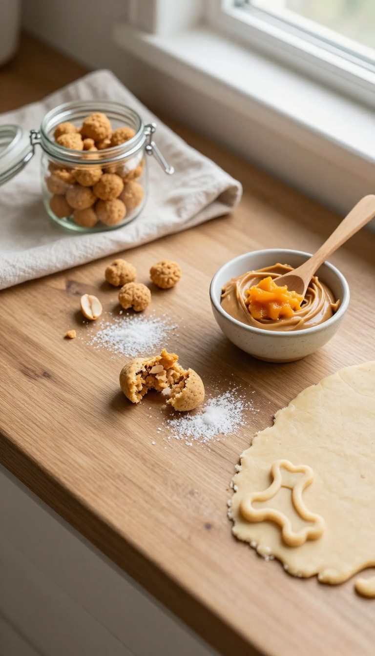3. Peanut Butter & Pumpkin Crunch Bites