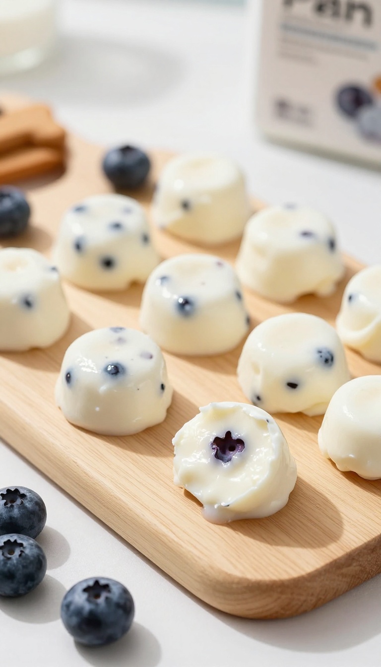 2. Blueberry Yogurt Bites