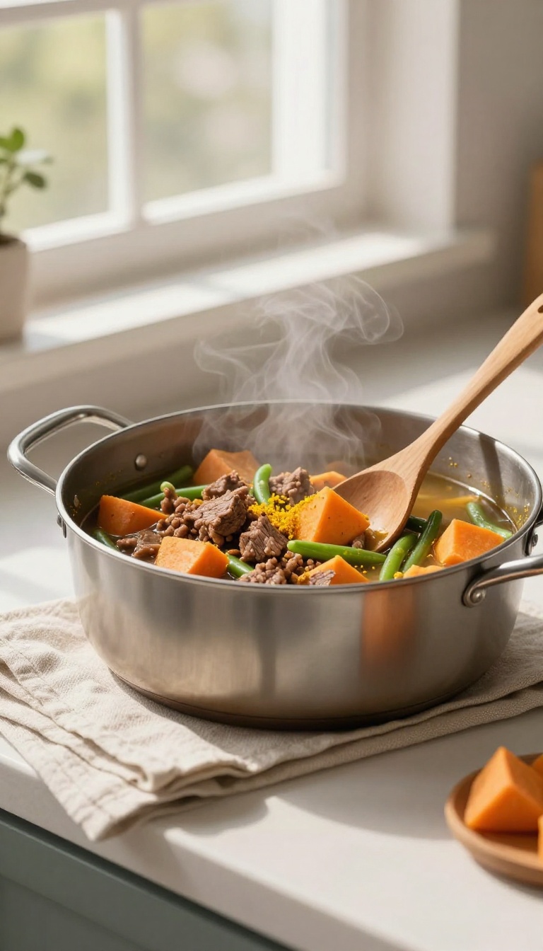 2. Beef and Sweet Potato Stew