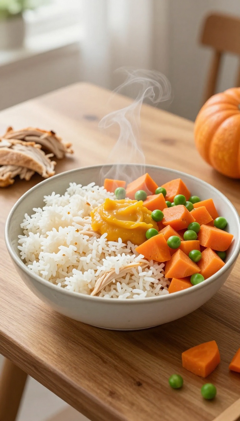 1. Classic Chicken and Rice Comfort Bowl
