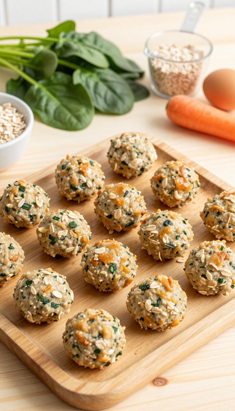15. Turkey Meatballs with Spinach