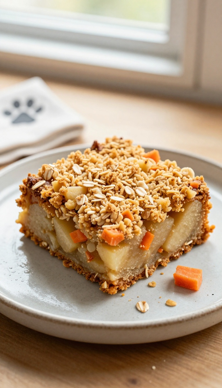 3. Apple-Carrot Duo Cake With Oat Crumble