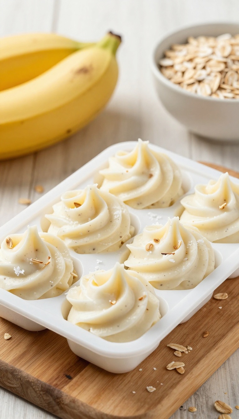 3. Creamy Coconut Banana Swirls