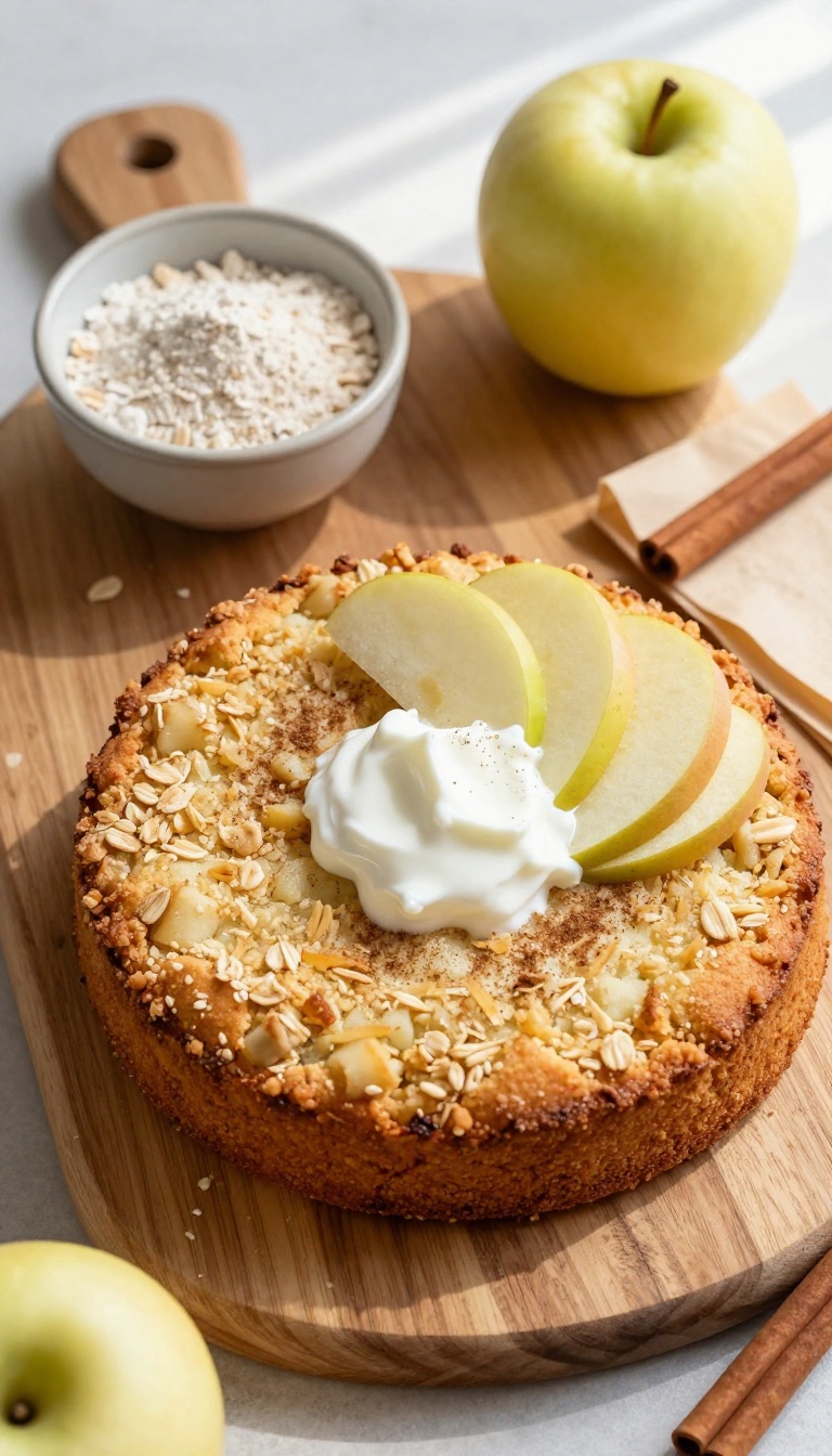 1. Apple Cinnamon Oat Crumb Cake