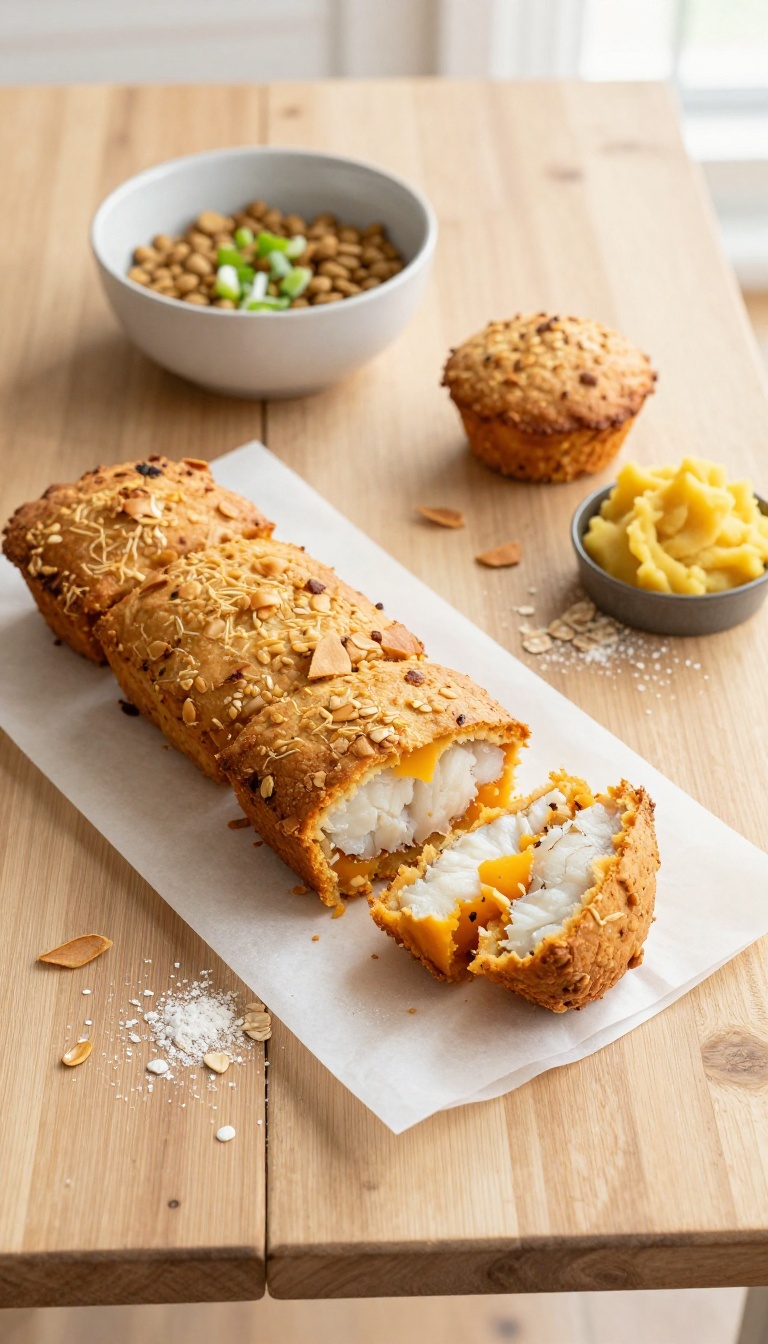 16. Whitefish and Sweet Potato Cakes