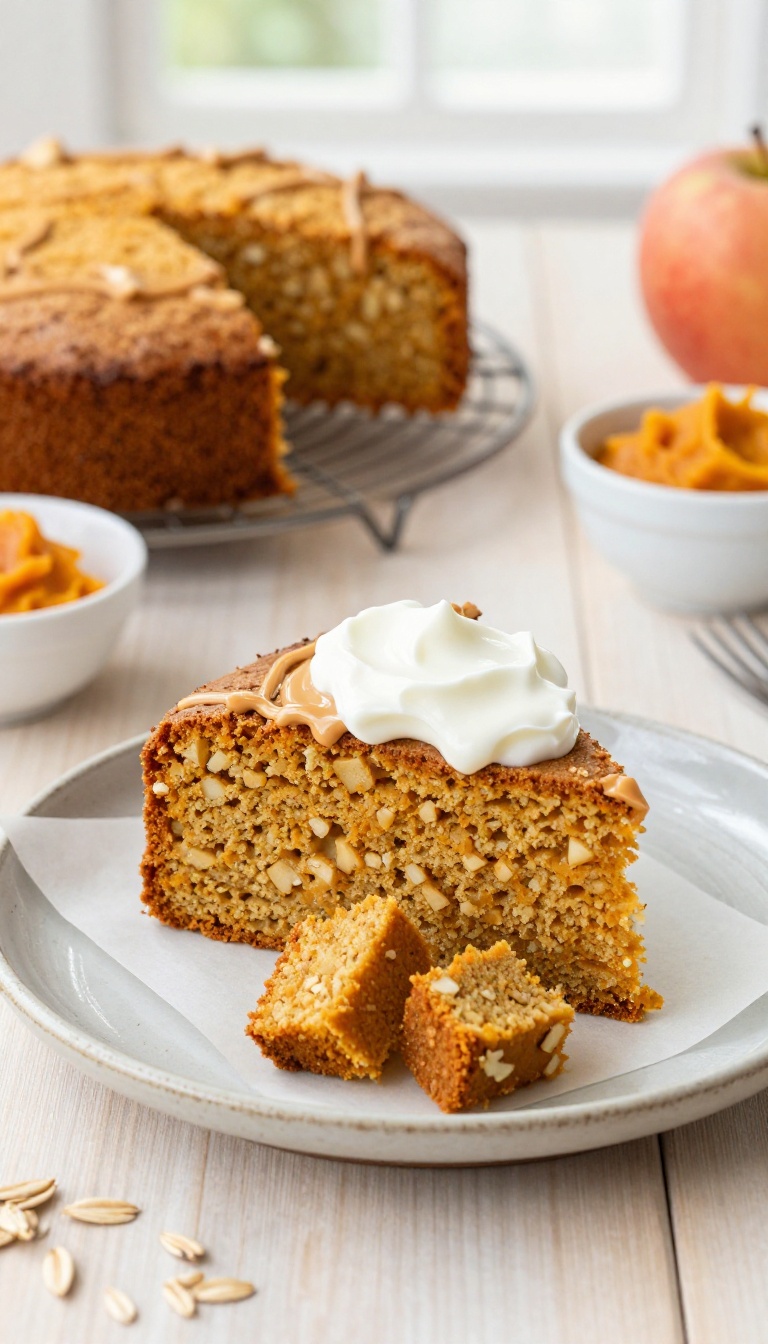2. Pumpkin & Apple No-Fuss Cake