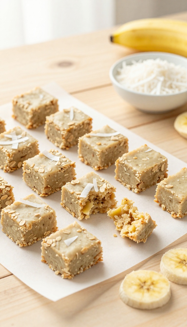 2. Coconut Banana Oat Bars