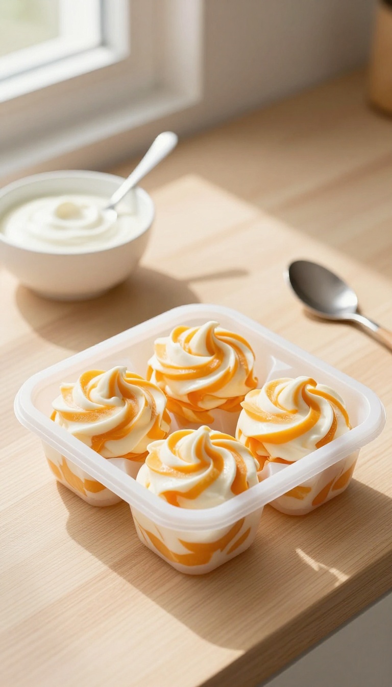 7. Pumpkin and Yogurt Swirls