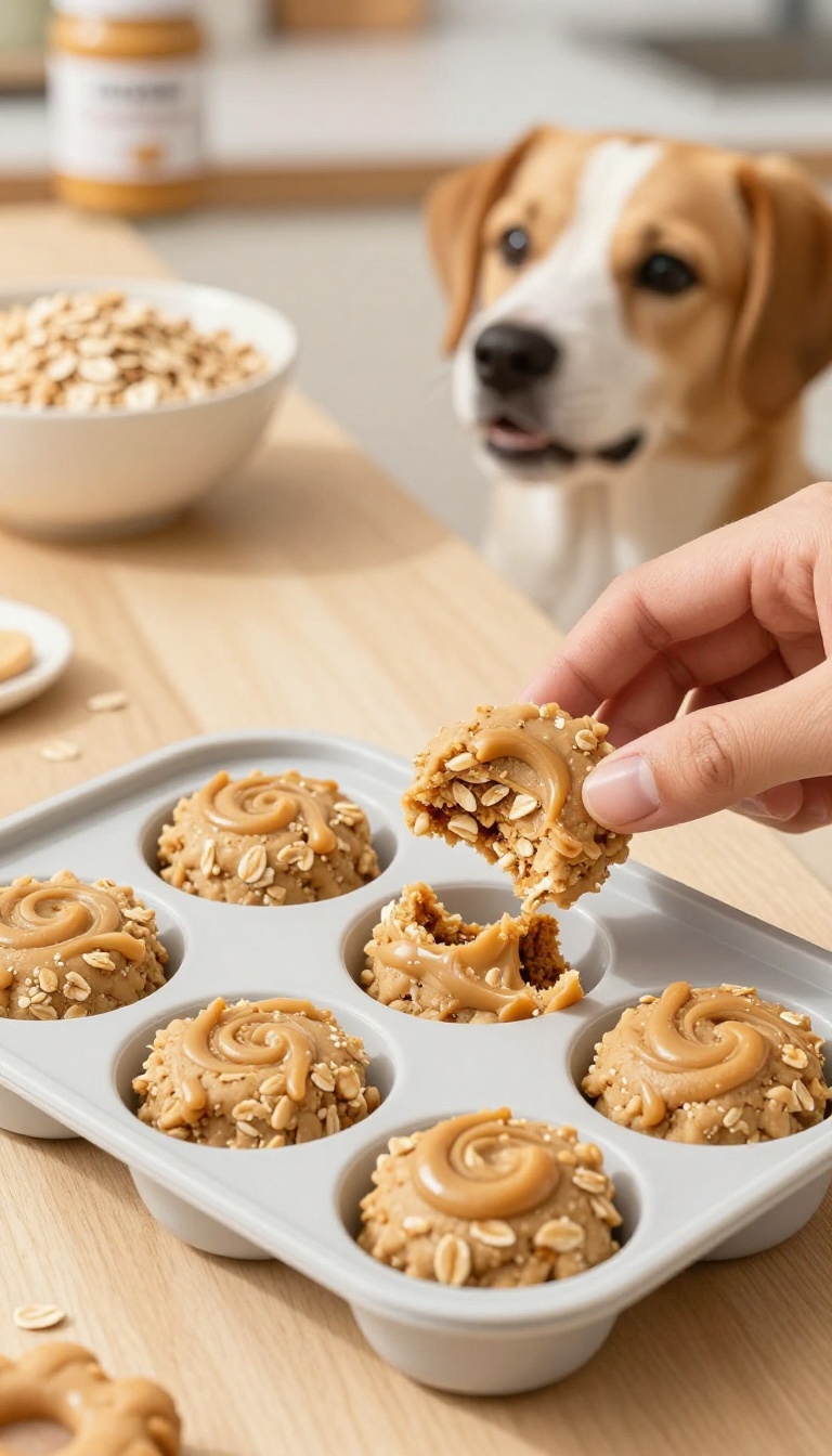 9. Oatmeal and Peanut Butter Frozen Bites