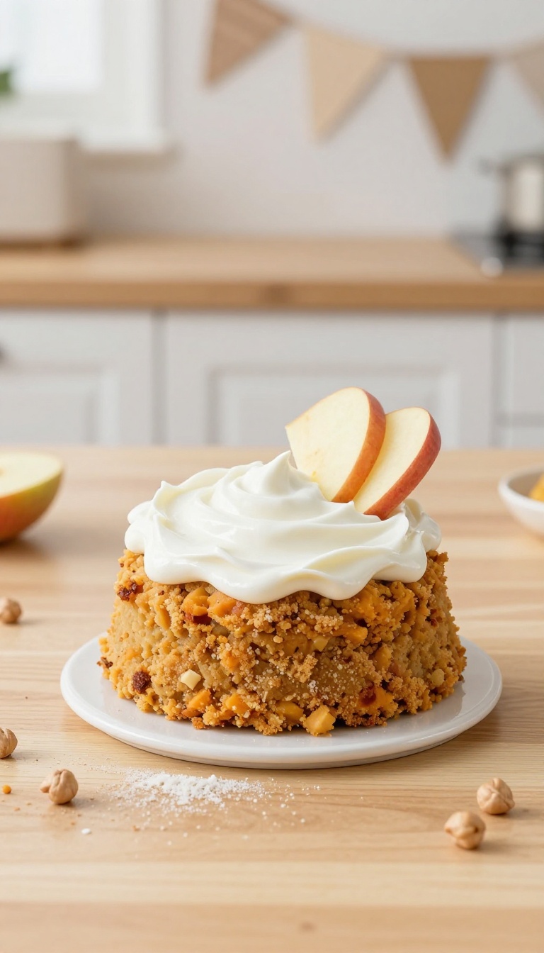 10. Grain-Free Sweet Potato & Apple Dog Cake