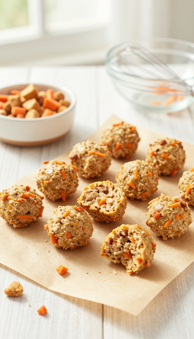 4. Chicken & Carrot Crunch Bites