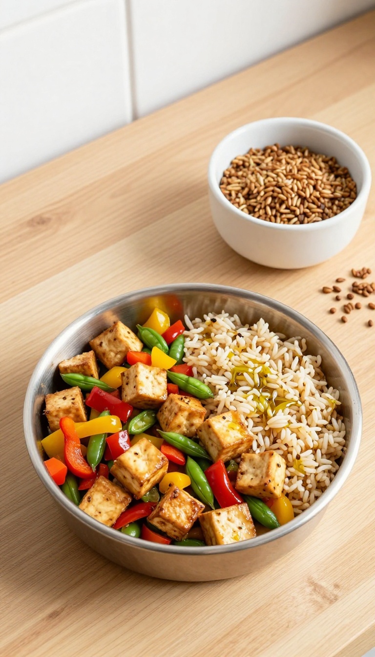 12. Tofu and Vegetable Stir-Fry