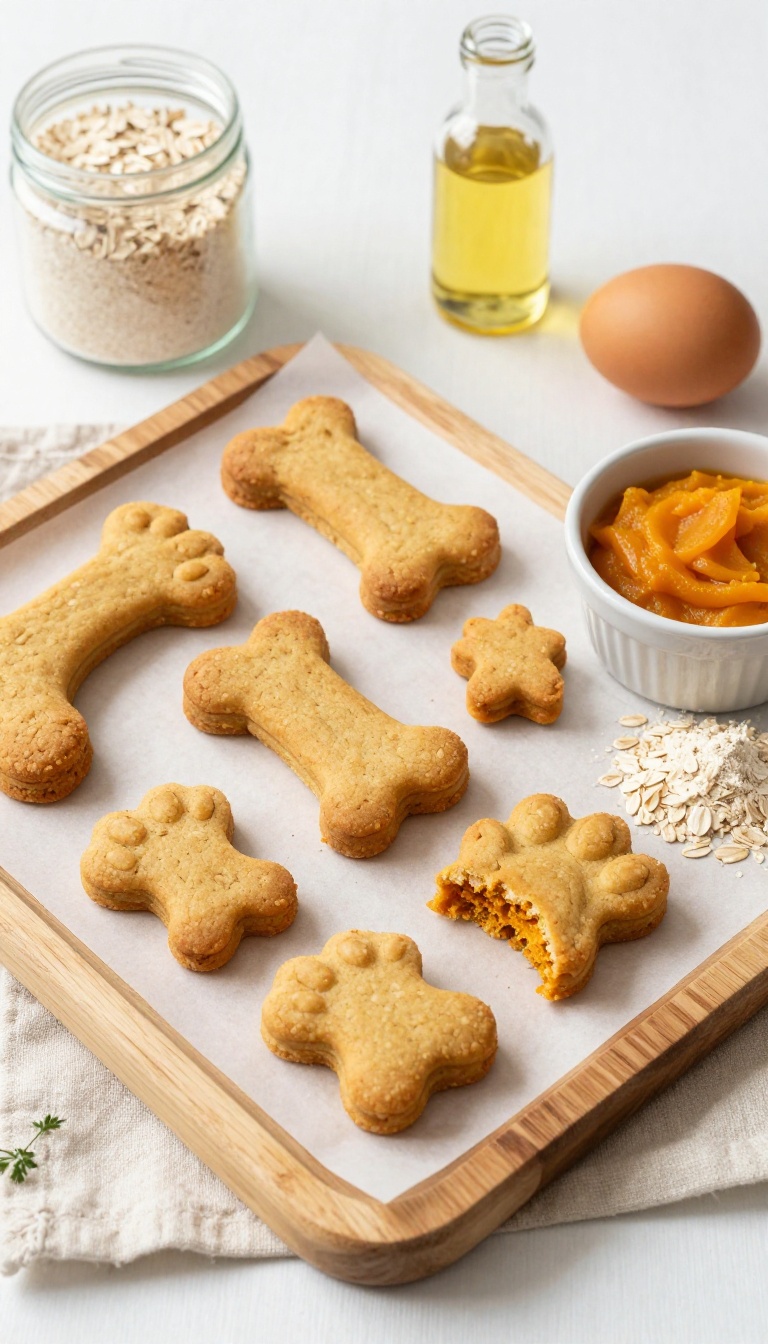 3. Crunchy Oat & Pumpkin Biscuits