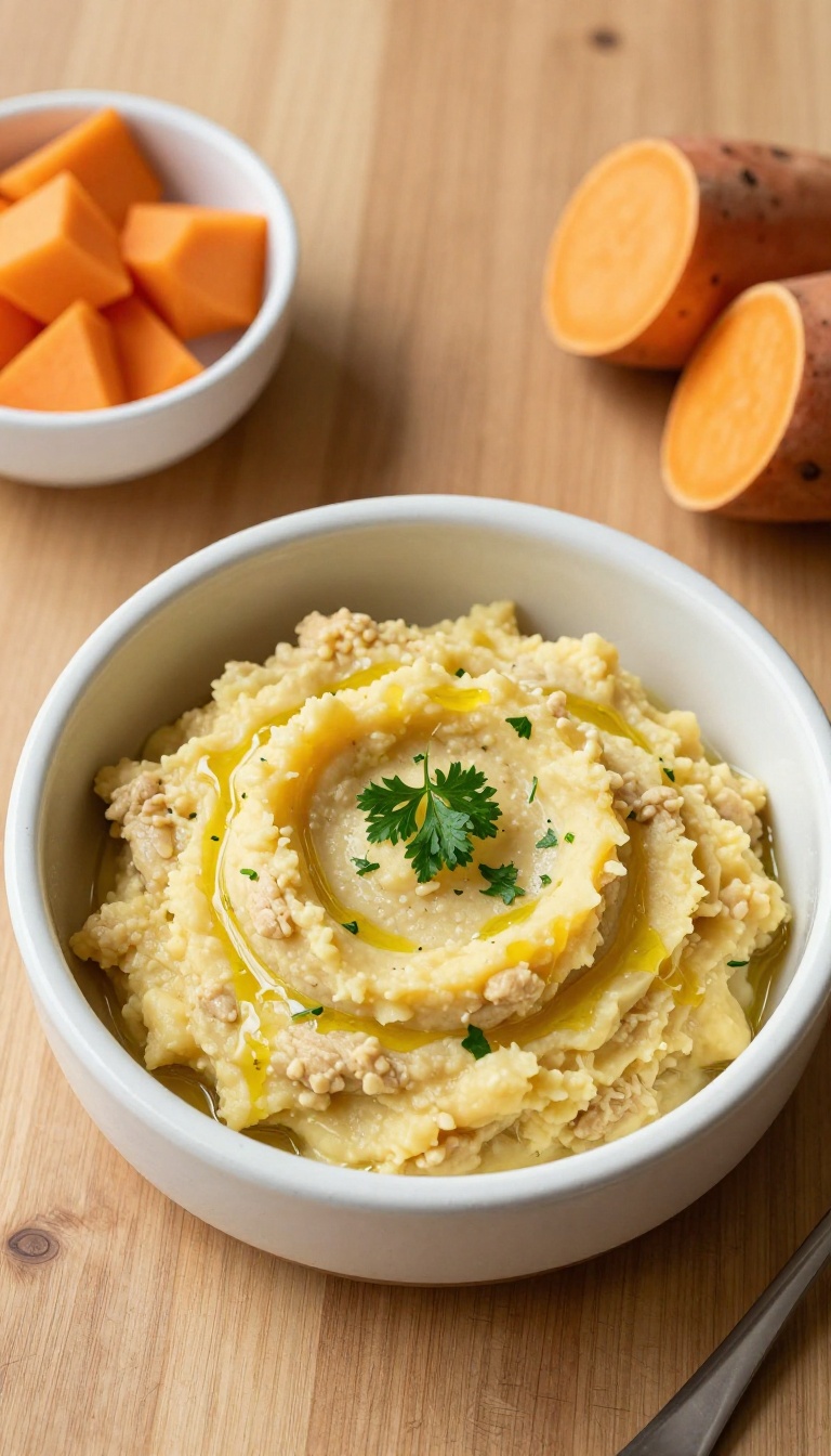 2. Chicken & Sweet Potato Mash