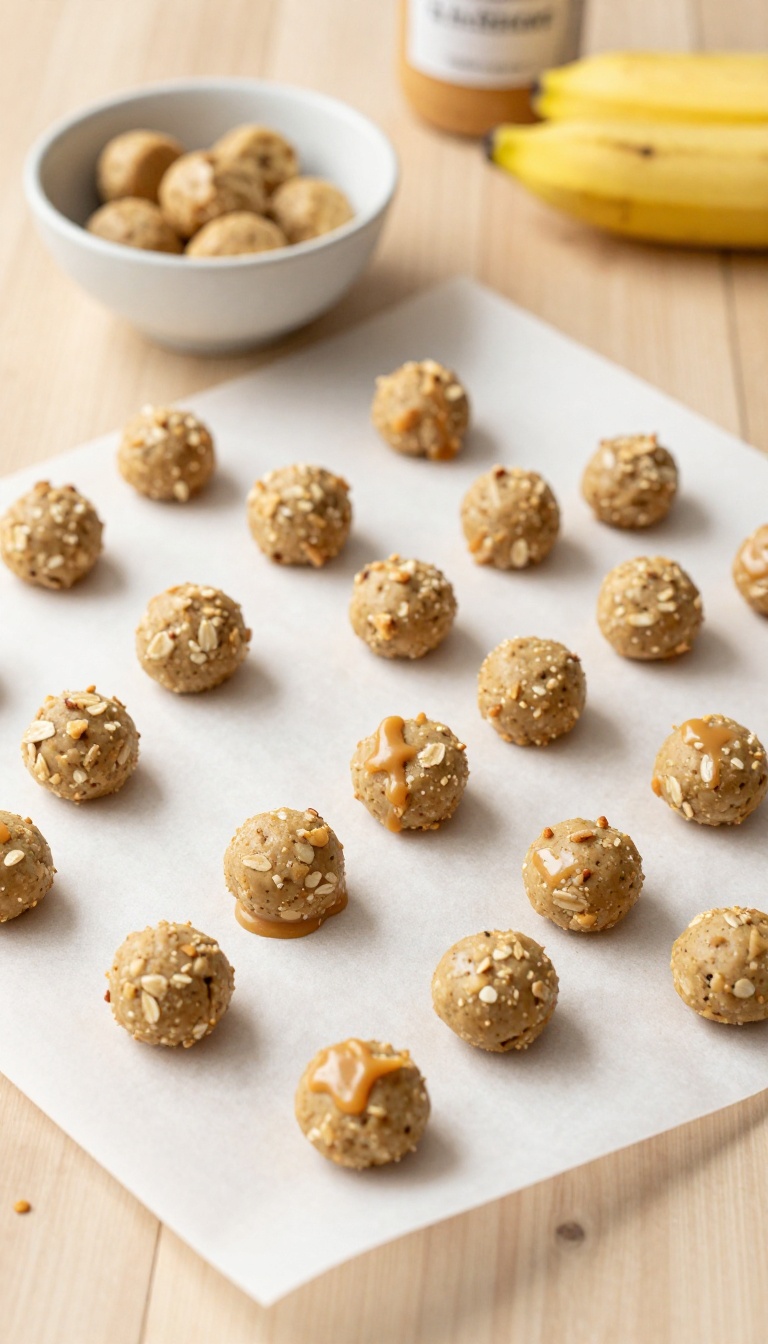 3. No-Bake Peanut Butter Banana Oat Drops